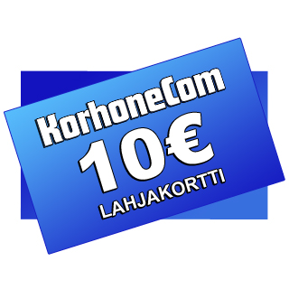 Voita 10€ KorhoneCom -lahjakortti