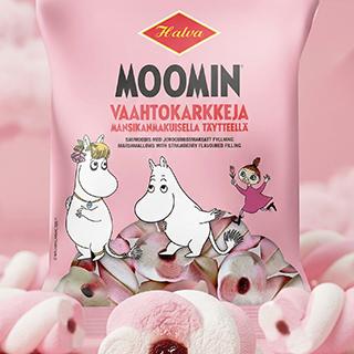 Halva Moomin vaahtokarkkeja | Halva makeiset
